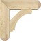 Ekena Millwork Imperial Craftsman Rough Sawn Bracket w/ Offset Brace, Douglas Fir, 6"W x 18"D x 18"H BKT0604X18X18IMP04RDF - alternate 4